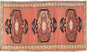 Vintage Turkish Oushak Runner Rug